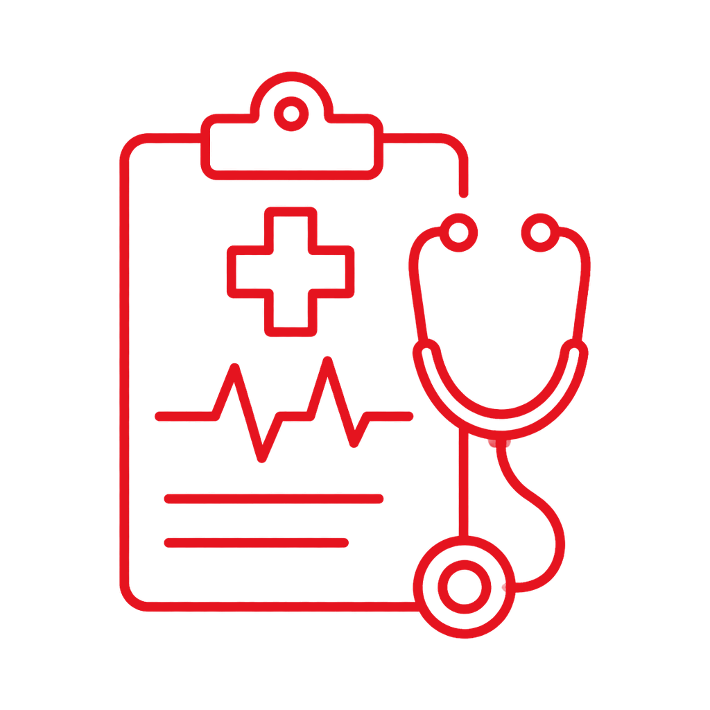 Diagnóstico y tratamientoAtención clínica, evaluación, diagnóstico y recuperación del paciente.