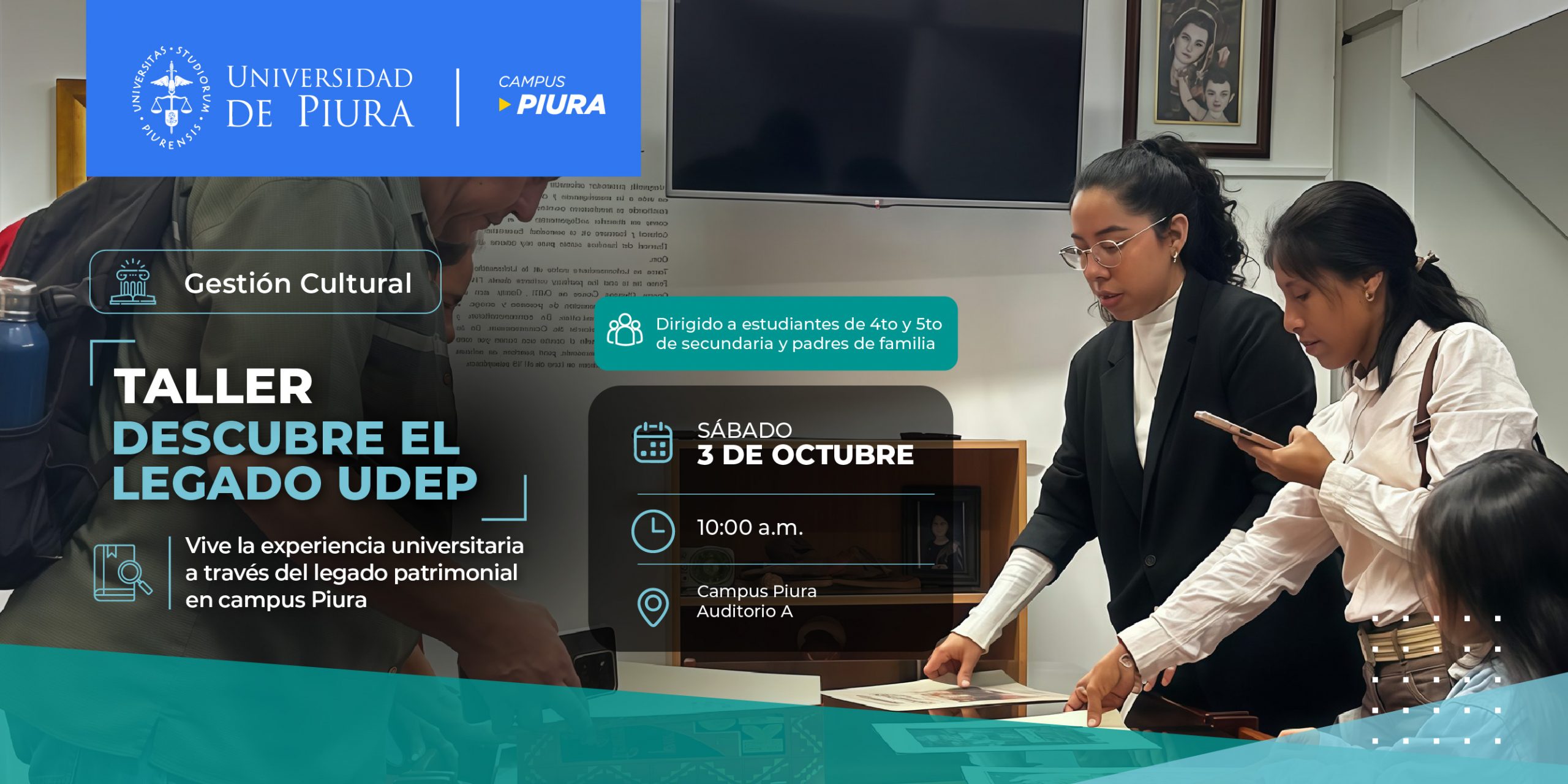 Taller: Descubre el legado UDEP