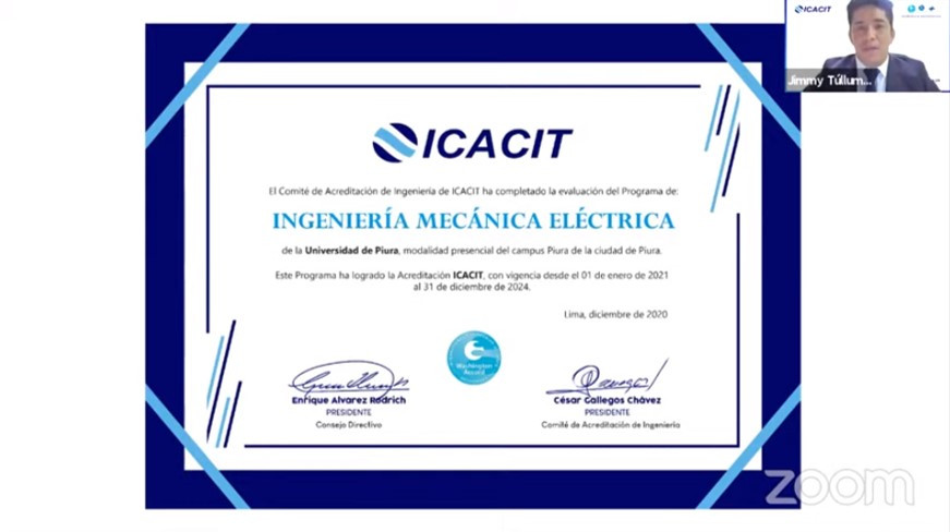 El Icacit amplió la acreditación del IME