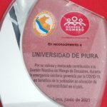Reconocen labor de la UDEP en pandemia