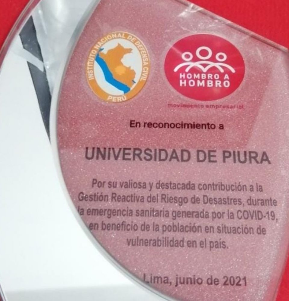 Reconocen labor de la UDEP en pandemia