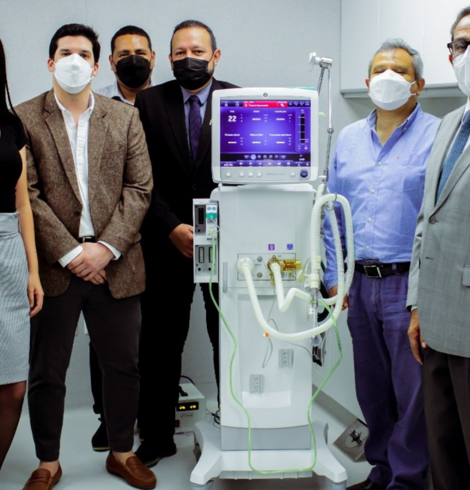 Donan ventilador mecánico