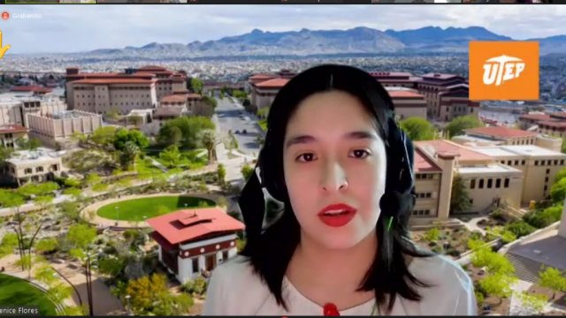 Berenice Flores - alumna de UTEP