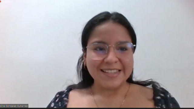 Geraldine González - alumna de la UDEP