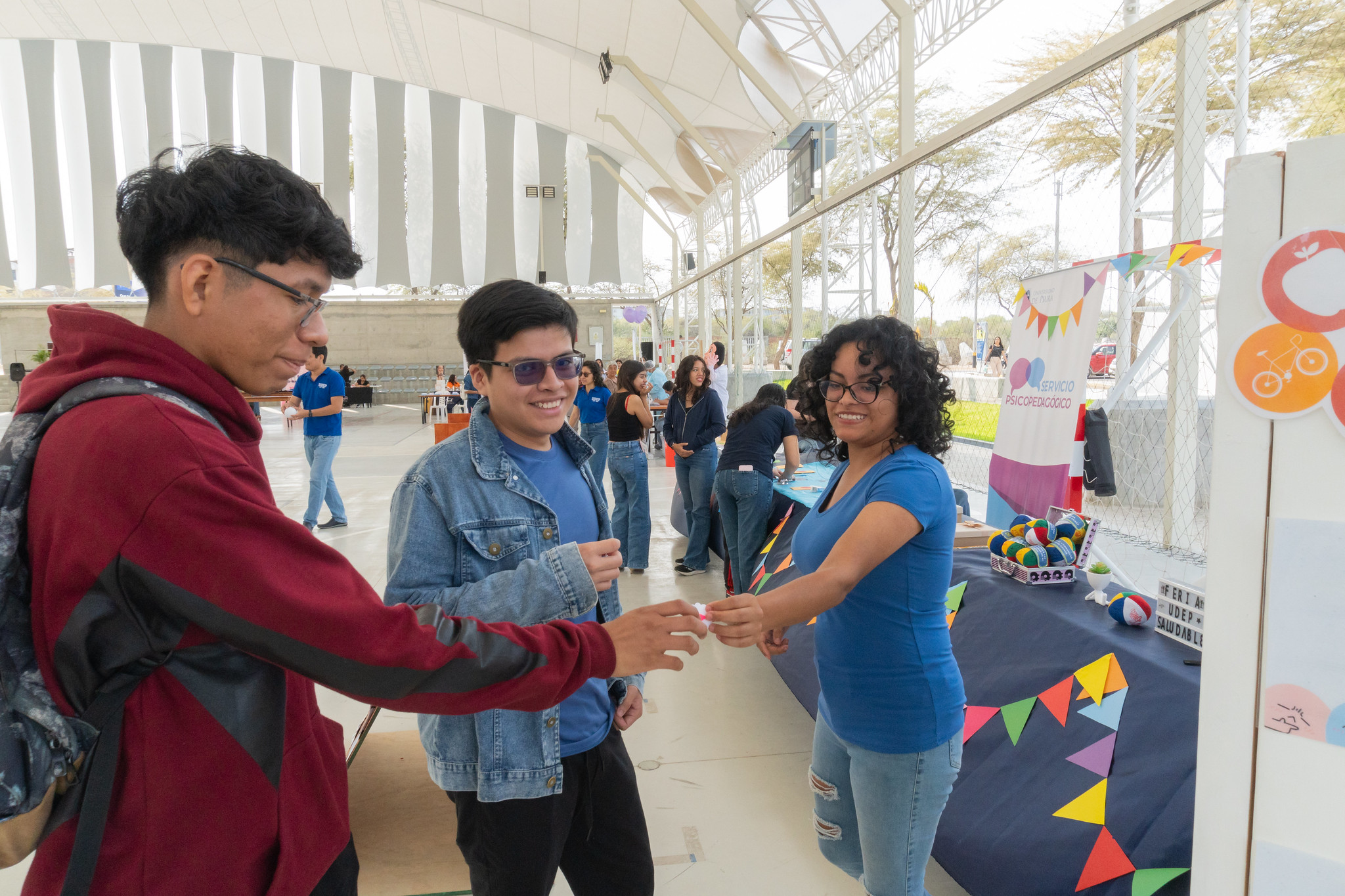 Actividad de la Feria UDEP Saludable