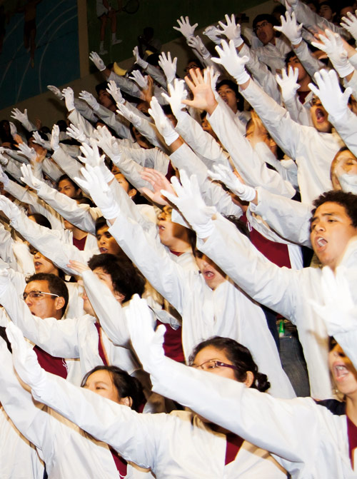 Barra de Ingeniería en Olimpiadas UDEP 2012