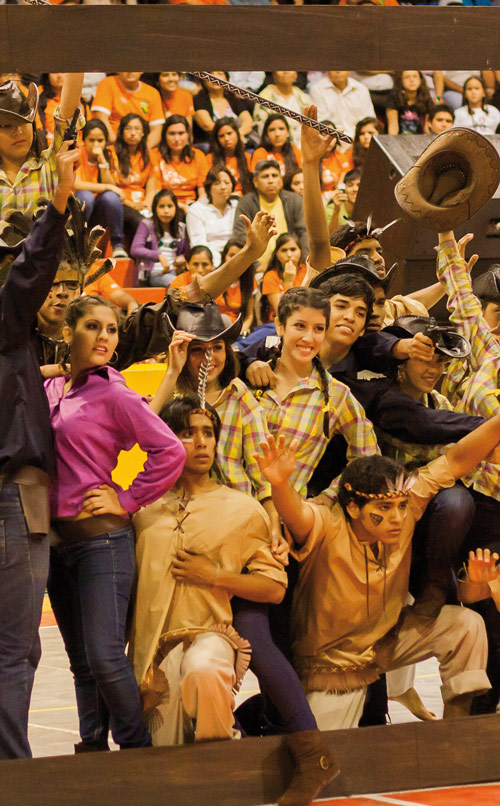 Drill de Comunicación en Olimpiadas UDEP 2012