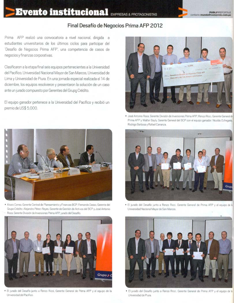 Final desafoio negocios prima afp