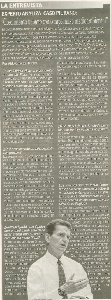 Prof. Phillip O'Reilly