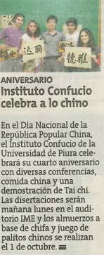 instituto confucio celebra chino