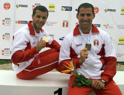 Remo. La dupla compuesta por Eduardo Linares y Álvaro Torres, alumno de la UDEP, obtuvo el primer lugar en las competencias.