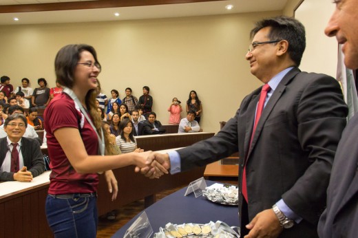 Premiación Olimpiadas