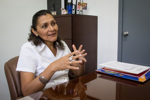 Caridad Ruesta, psicóloga de la UDEP.