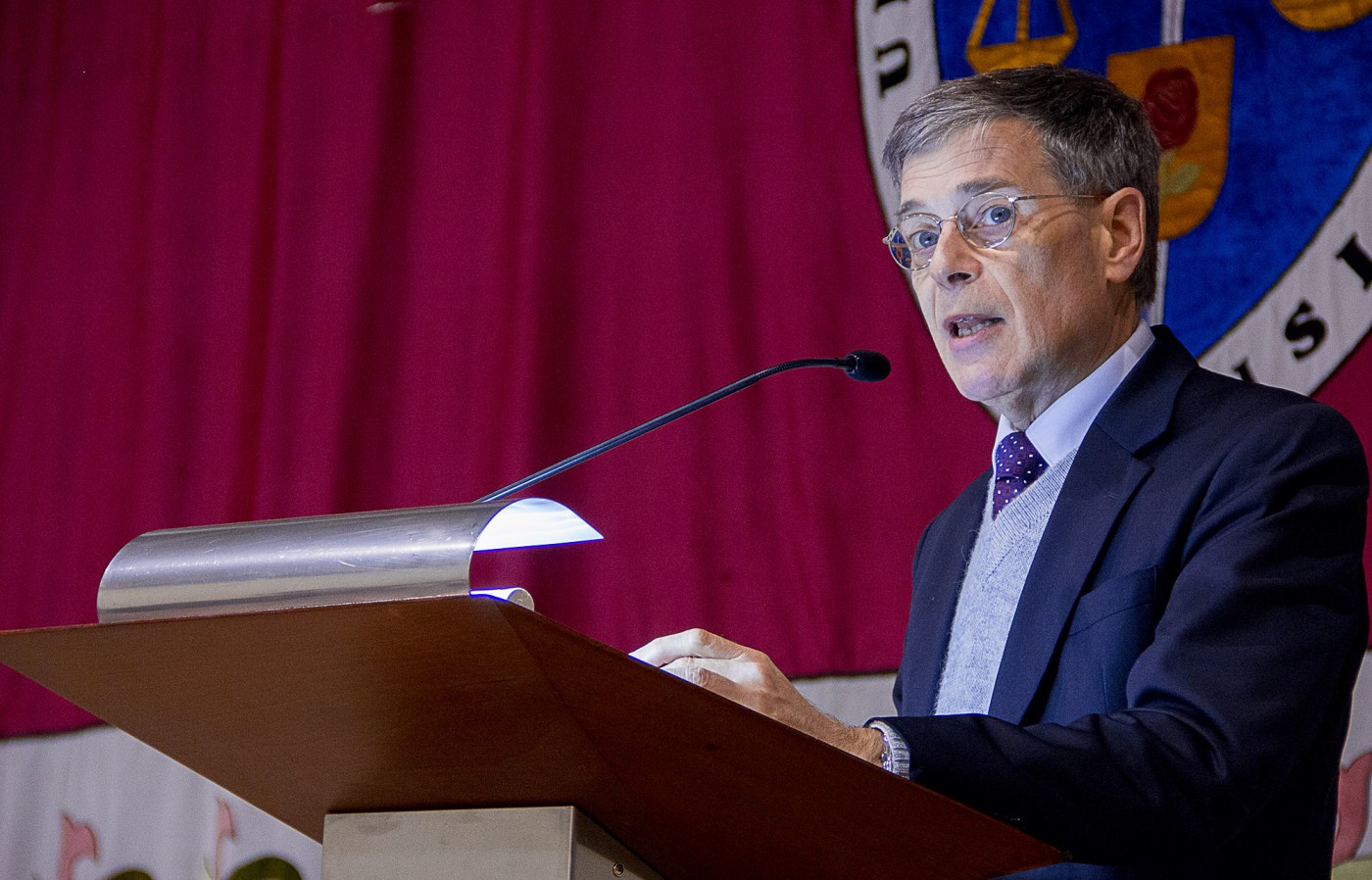 Doctor Ralph Coti, presidente del Consejo directivo del Premio Esteban Campodónico Figallo y director de la Fundación Clover de Nueva York.